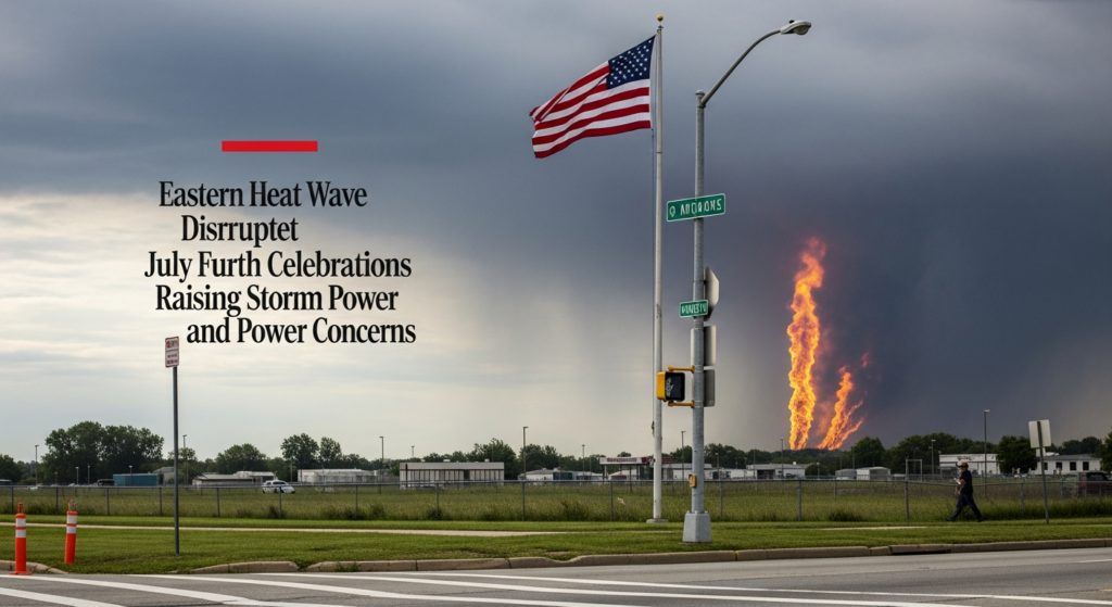 Eastern Heat Wave Disrupts July Fourth Celebrations, Raises Storm and Power Concerns