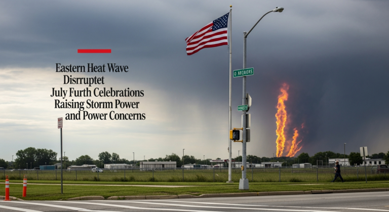Eastern Heat Wave Disrupts July Fourth Celebrations, Raises Storm and Power Concerns