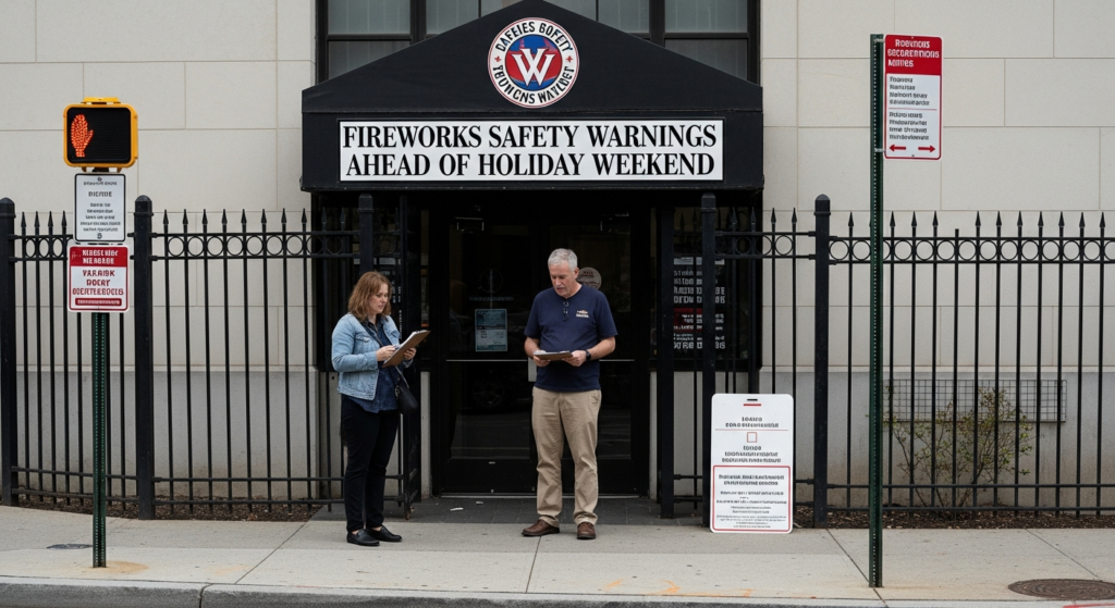 Fireworks Safety Warnings Issued Ahead of Holiday Weekend
