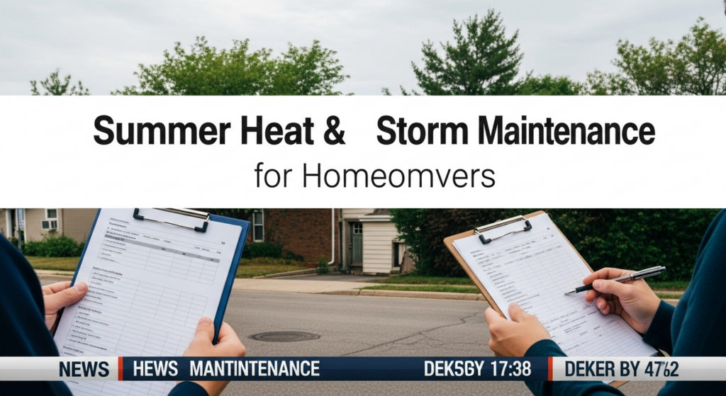 Homeowners in Northville Advised to Prepare for Summer Heat and Storms