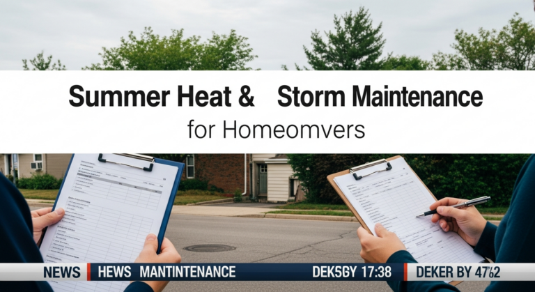 Homeowners in Northville Advised to Prepare for Summer Heat and Storms