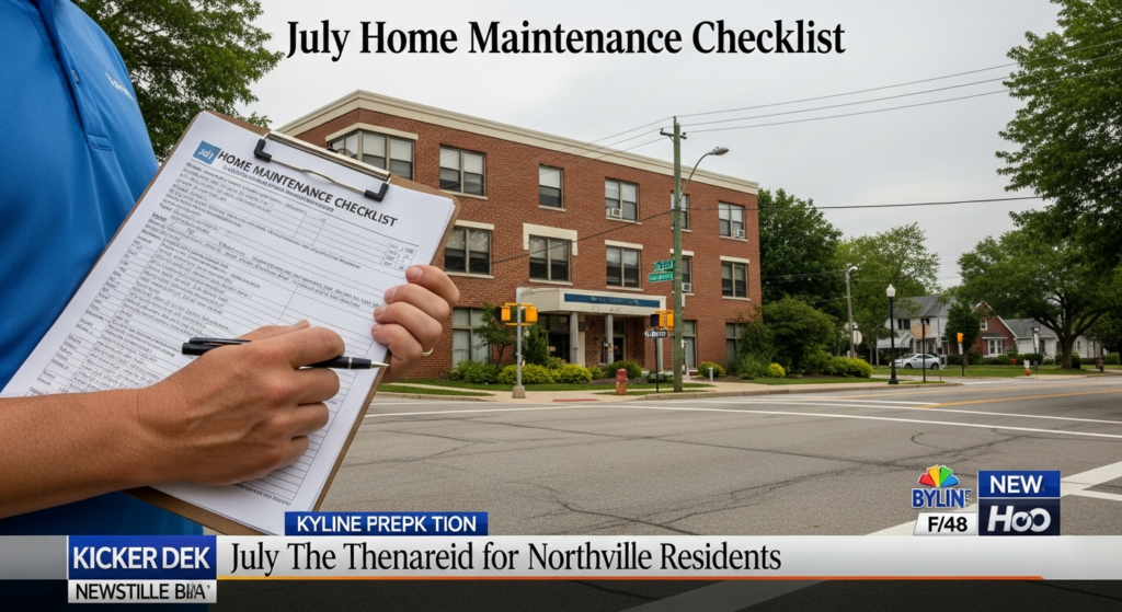 July Home Maintenance Checklist for Northville Residents